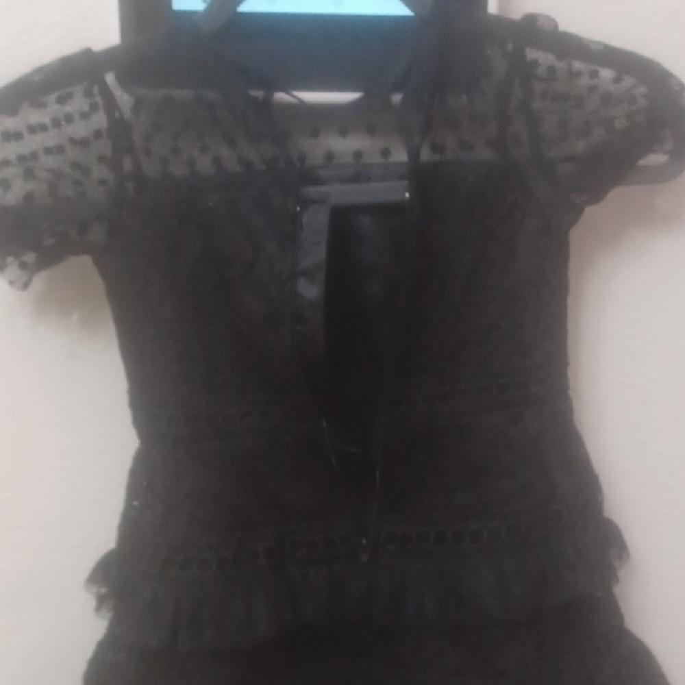 Elegant Black Kids Formal Dress